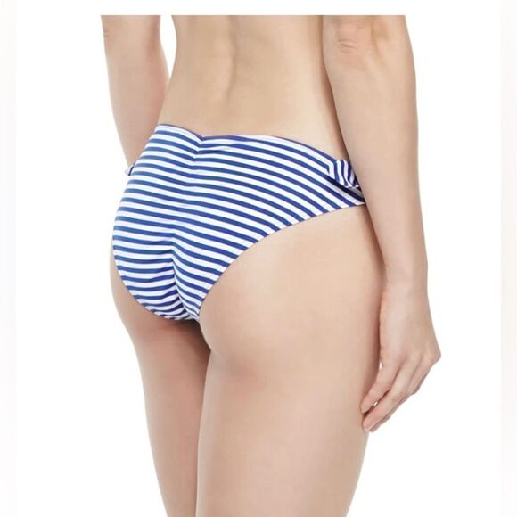 Zinke Women's Gidget Hipster Striped Bikini Bottom size M - Picture 2 of 4